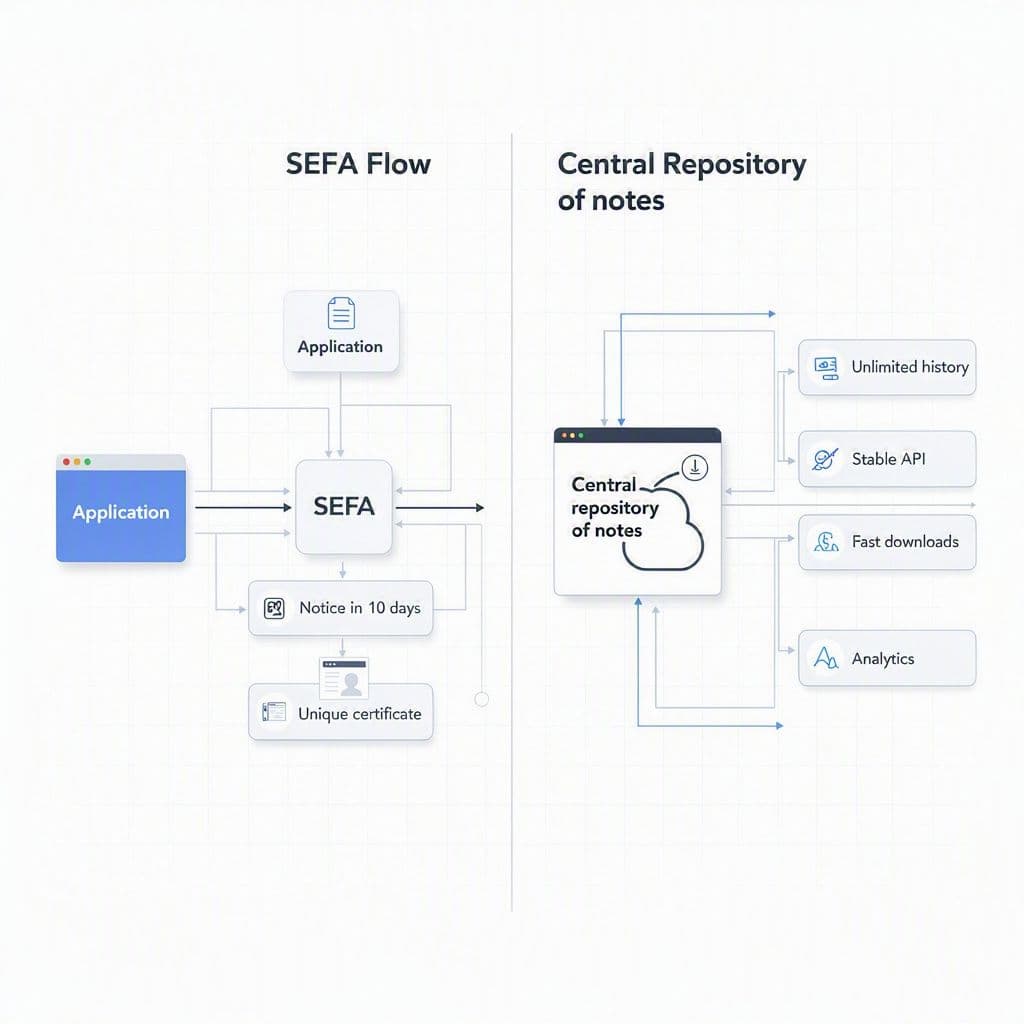 Comparação entre app dependente da SEFAZ e app com repositório fiscal próprio