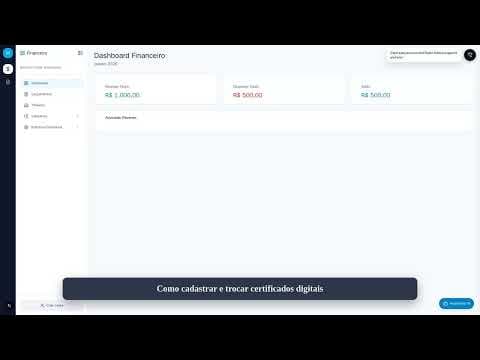 Como cadastrar certificados digitais na plataforma da MagelNet