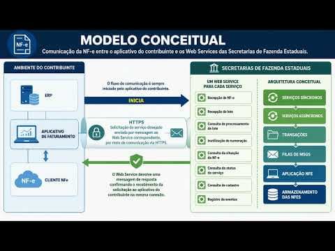 Como Funciona a Comunicação da NF-e com Web Services