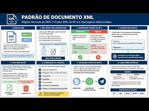XML da NF-e: Regras Essenciais para Evitar Erros