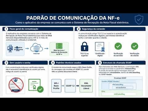 Padrão de Comunicação e Portas de Rede na NF-e