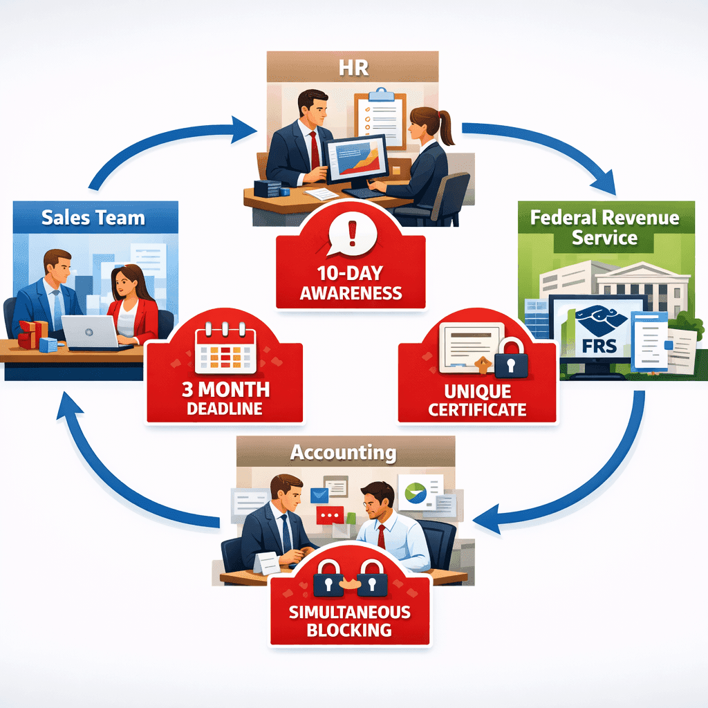 Fluxo travado entre vendas, RH, contabilidade e XMLs fiscais
