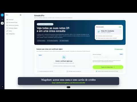 MagelNet DF-e: Acesse sem conta e sem cartão + passo a passo do certificado digital